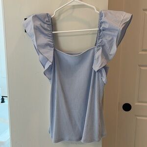 ruffle tank